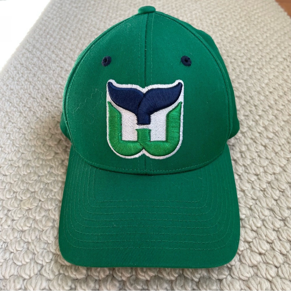 Retro Hartford Whalers green cap